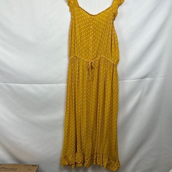 Arizona Jean Company Gold Dot dress size 2X NWT - Picture 2 of 16
